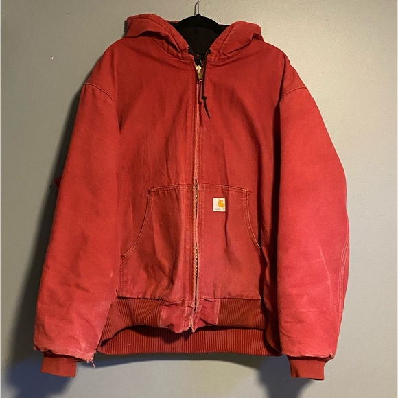 SOLD 90’s Carharrt Hooded Jacket - Picture 1 of 4